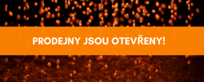 PRODEJNY OTEVŘENY