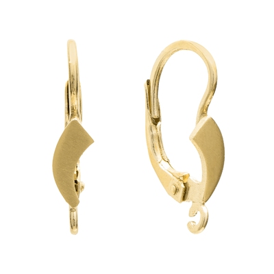 vršek náušnice Au 585/žluté typ 19 