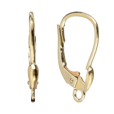 vršek náušnice Au 585/žluté typ 31